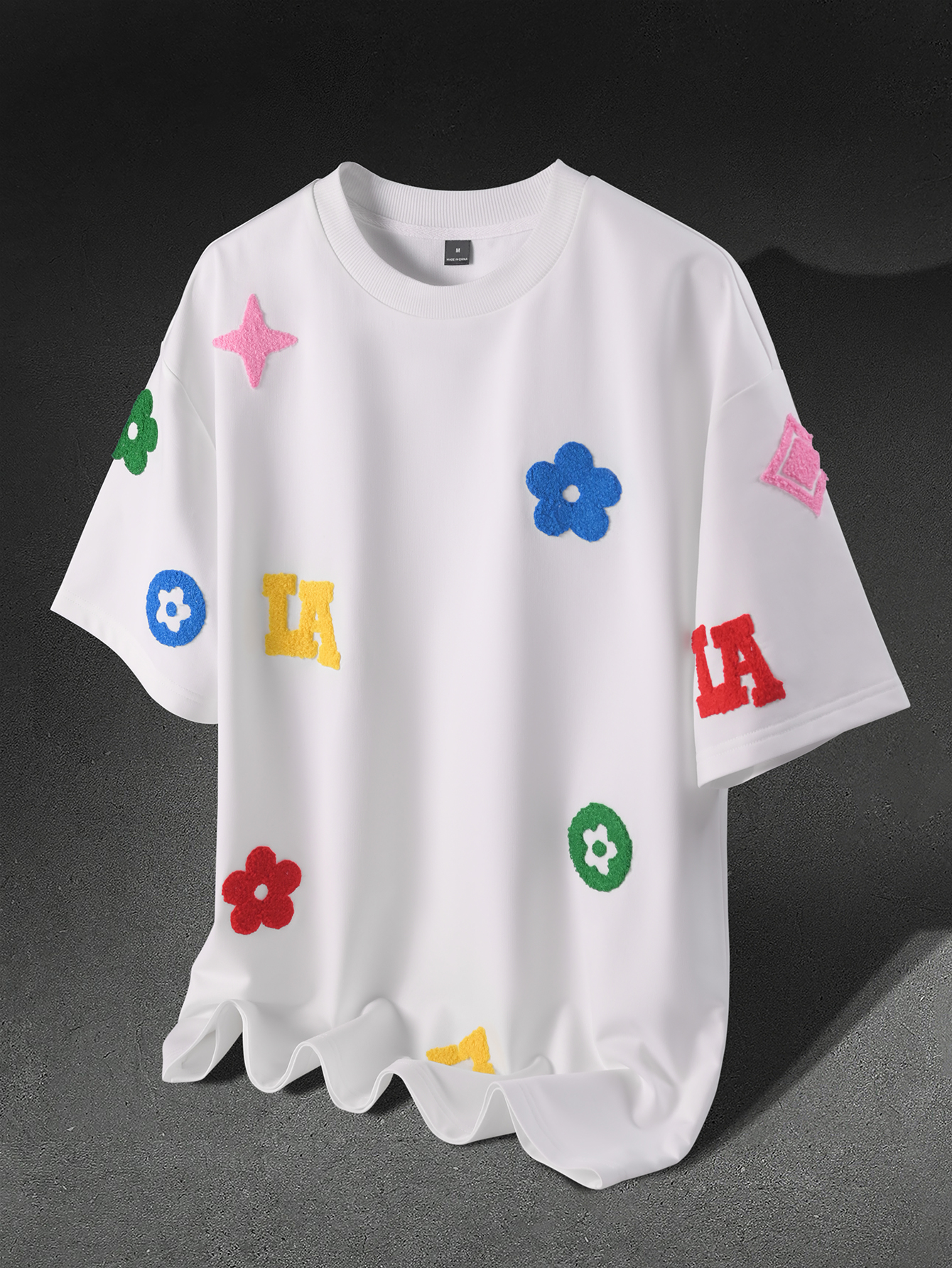 Streetwear Brand La - Men's Oversized Y2K Streetwear T Shirt
