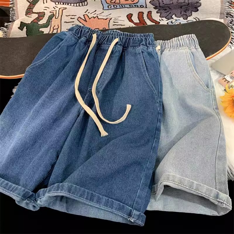 Streetwear Brand Pants - Baggy Jeans Shorts for Men Casual