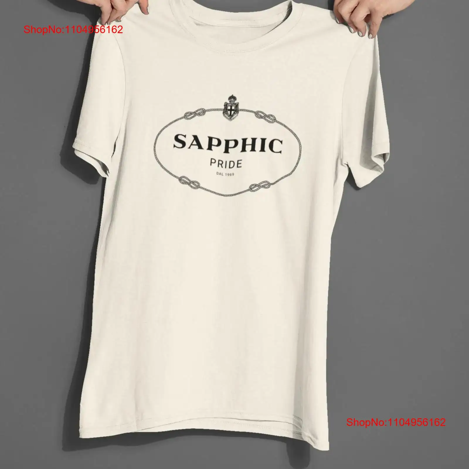 Streetwear Brand For Men - Sapphic Pride 1969 Designer Brand Logo