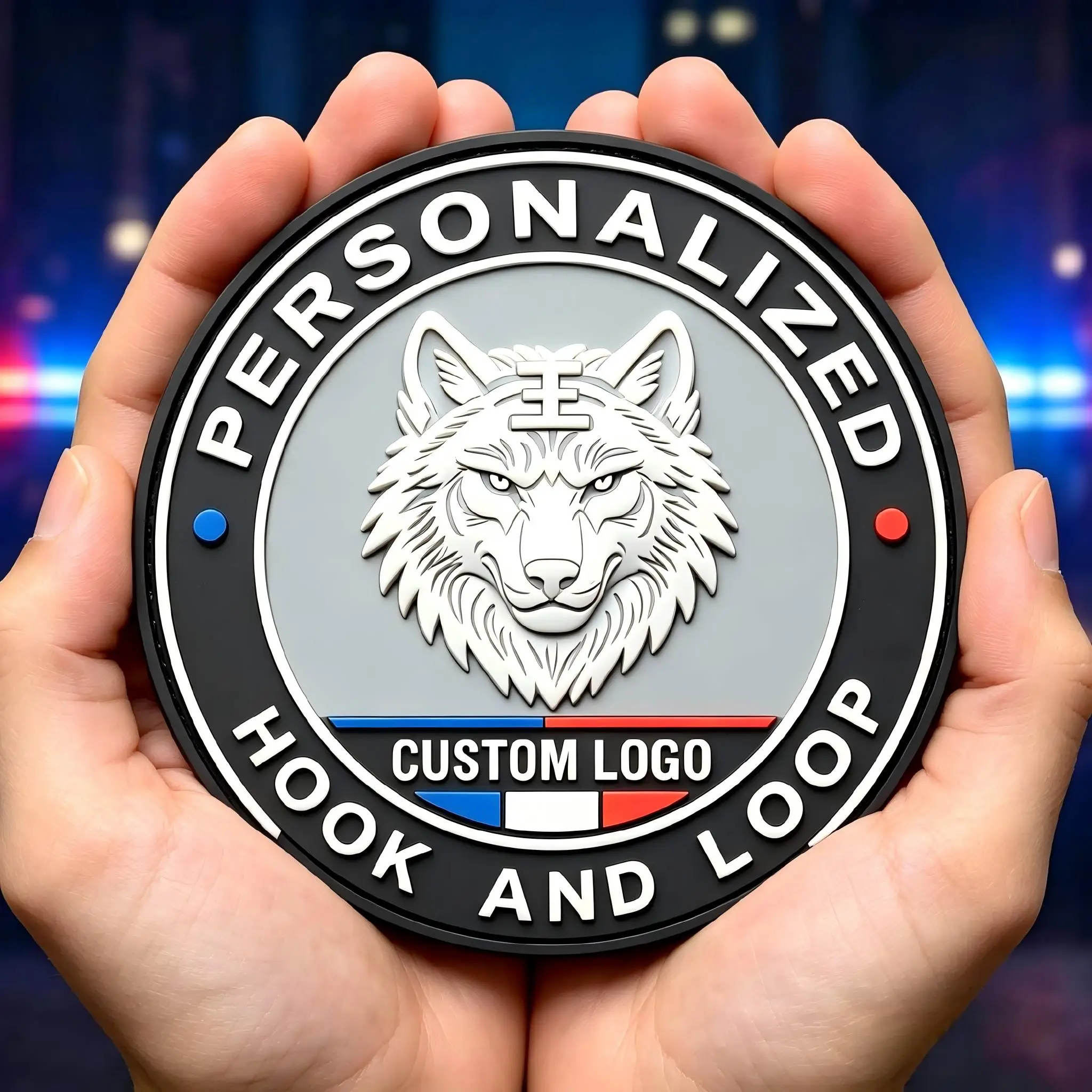 Streetwear Brand Label - Custom 3D Raised Embossed PVC Patch