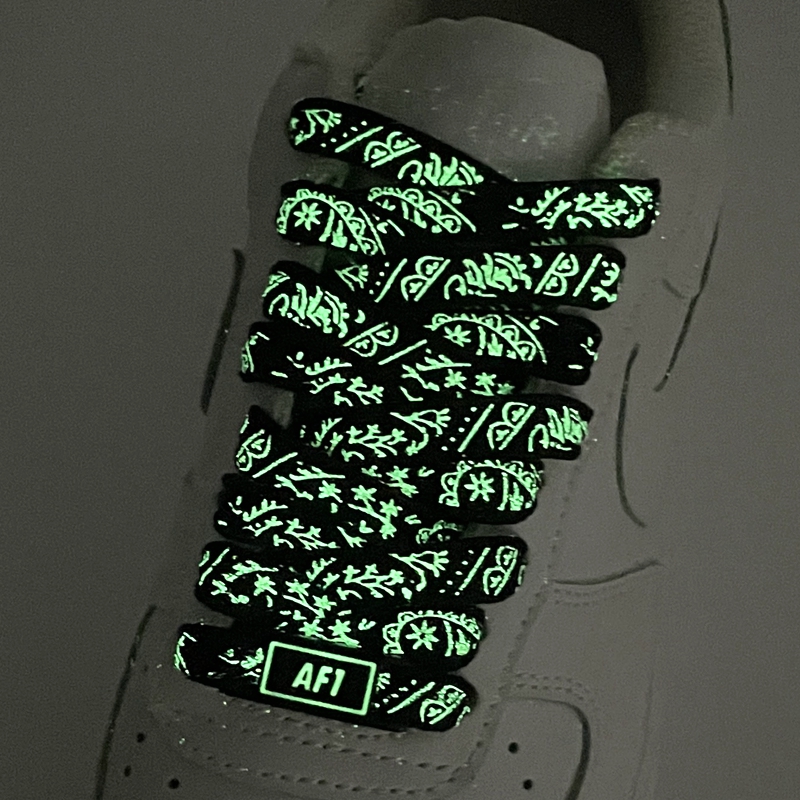 Travis Scott Lace - Luminous Shoelaces Night Glow Flat Shoe
