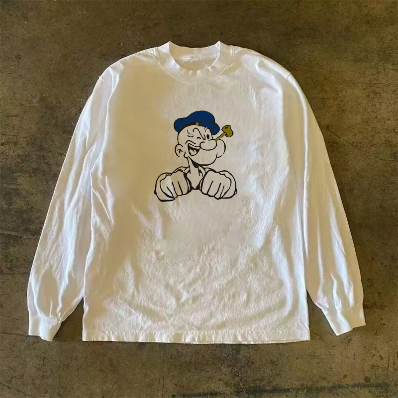 Streetwear Brand Label - American Sle Long Sve T-irt Men's