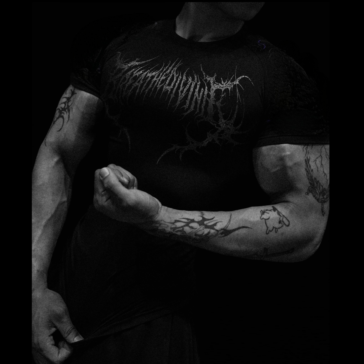 Art Font Gym Knight Dark Wind  - đánh giá và giá Streetwear Brand Font