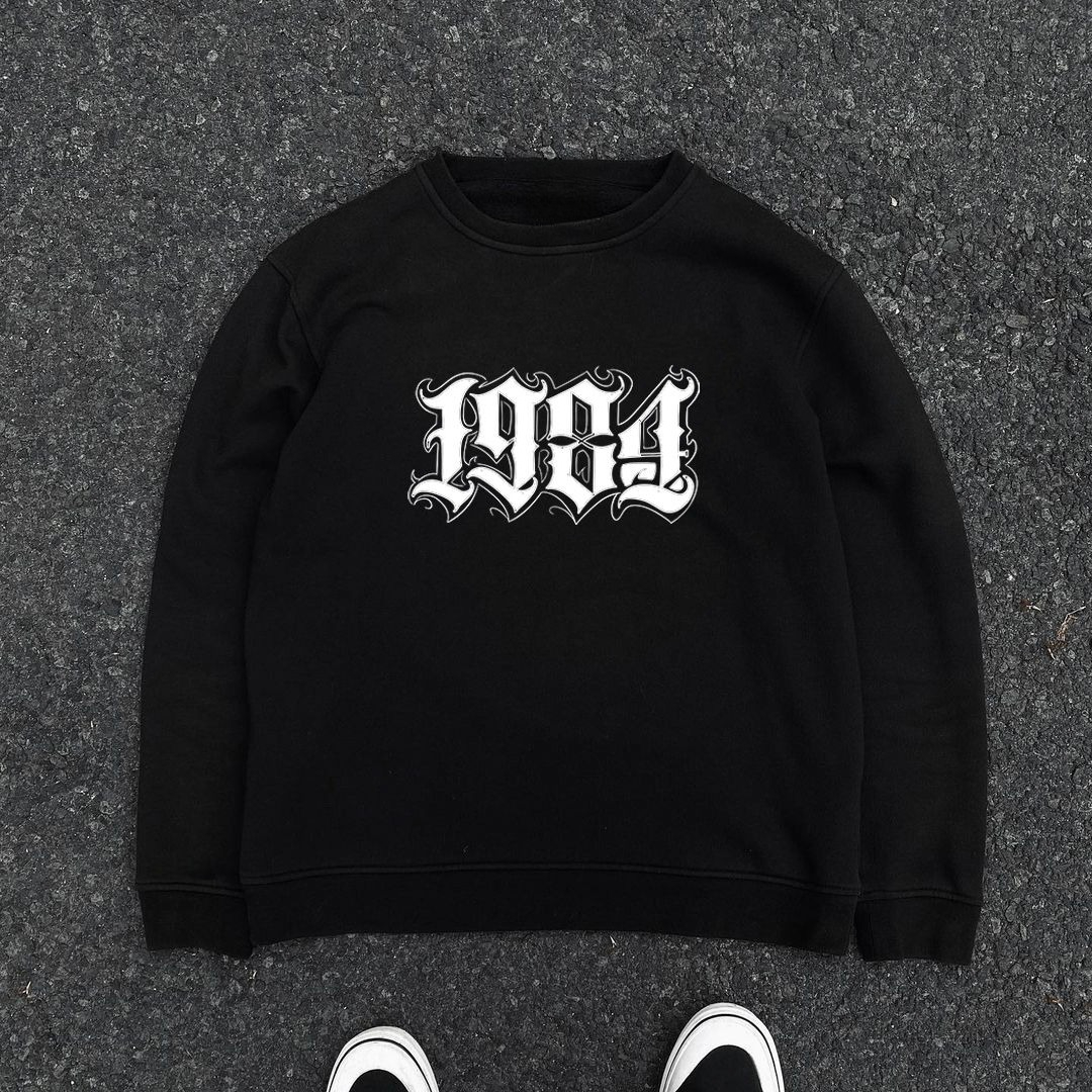 1984 Printing Loose Large Size - đánh giá và giá Women Streetwear Brand