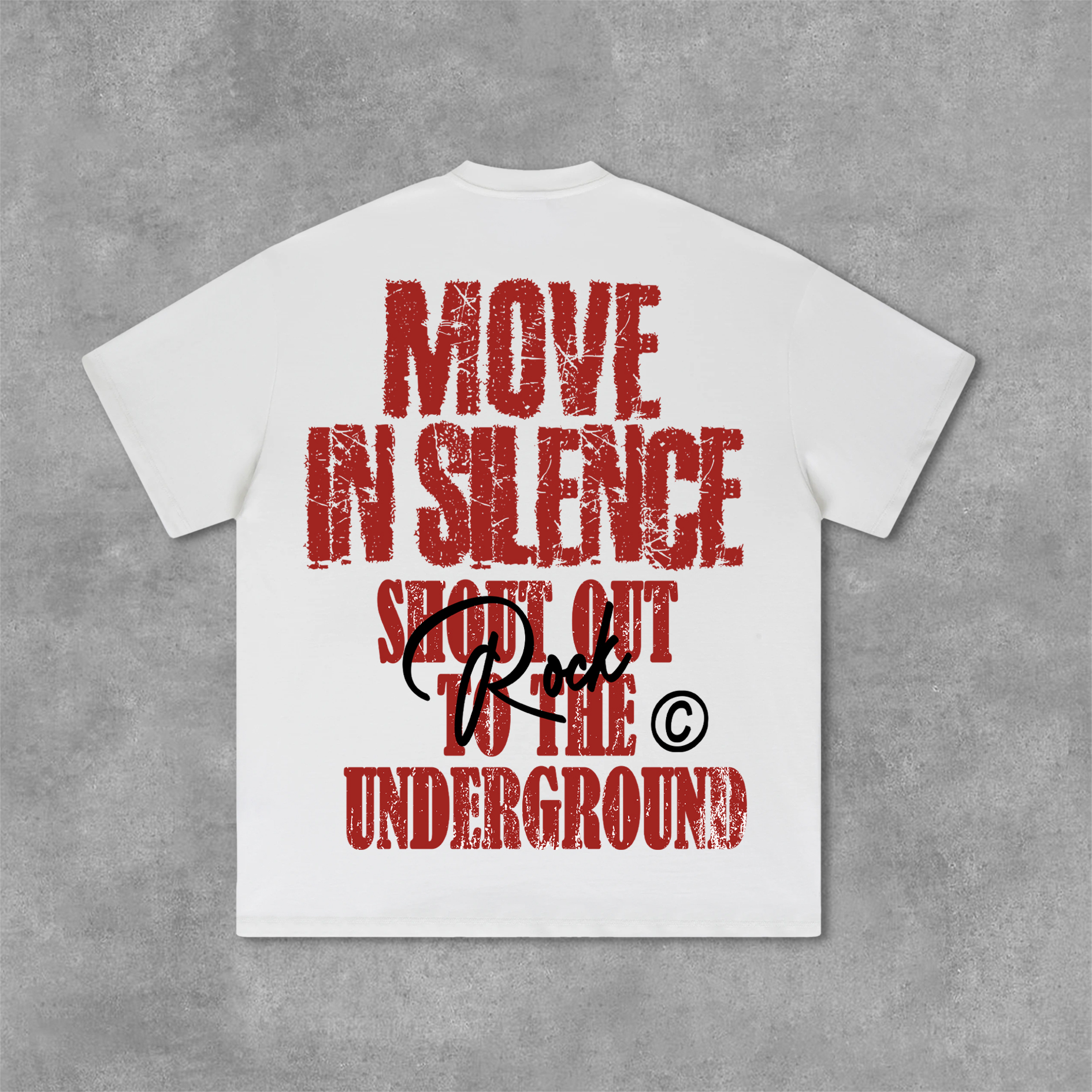 Vintage Move in Silence Graphi - đánh giá và giá Streetwear Brand Shirts