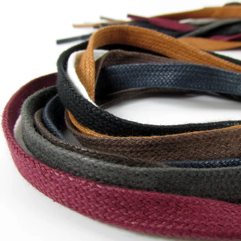 1Pair NEW Waxed Flat Shoelaces - đánh giá và giá Travis Scott Lace