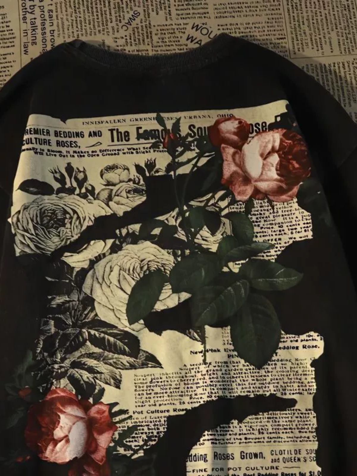 New 2025 Rose Short-sleeved Am - đánh giá và giá Streetwear Brand Niche