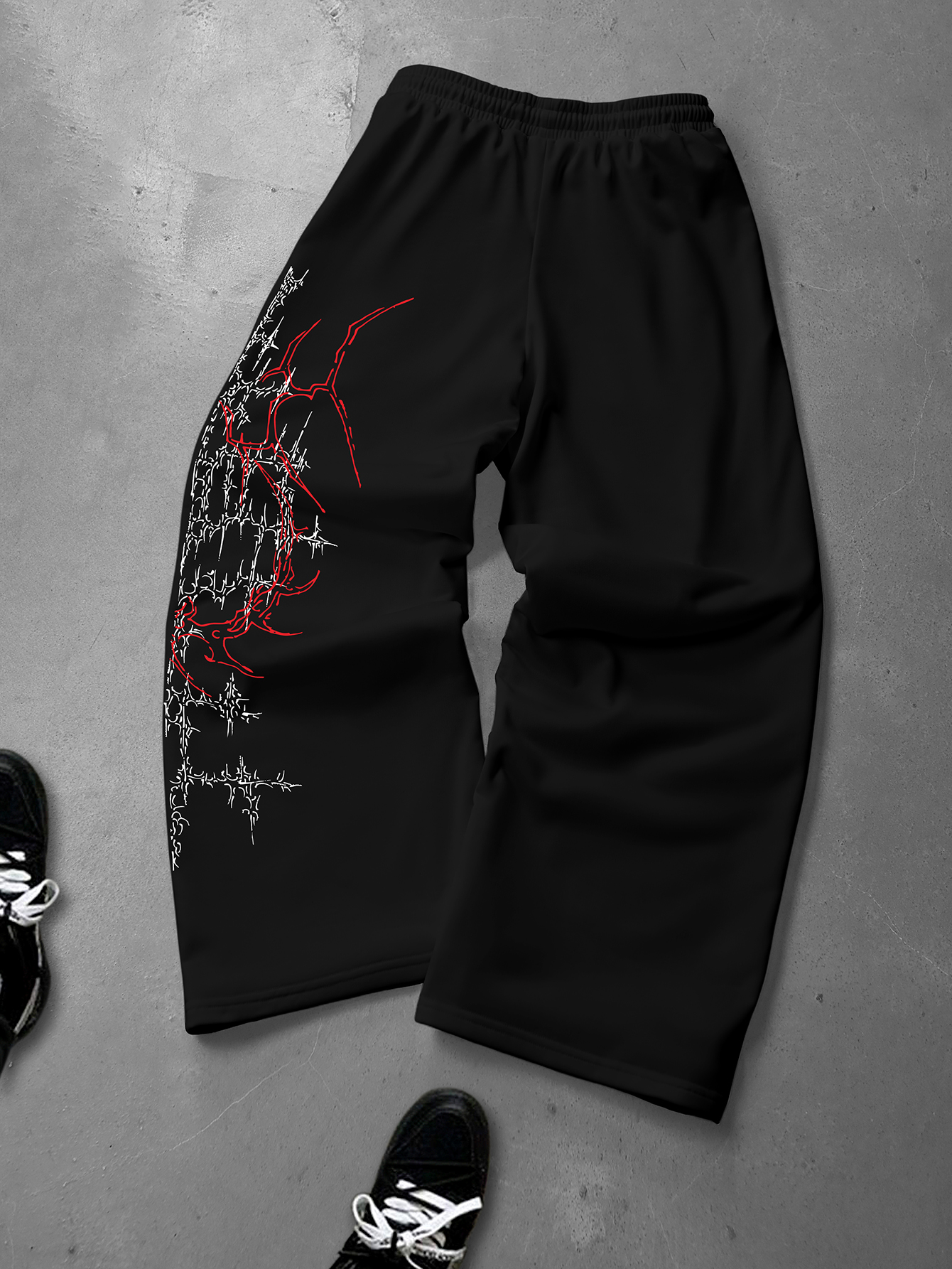 Men's Oversized Gothic Streetw - đánh giá và giá Streetwear Brand Font