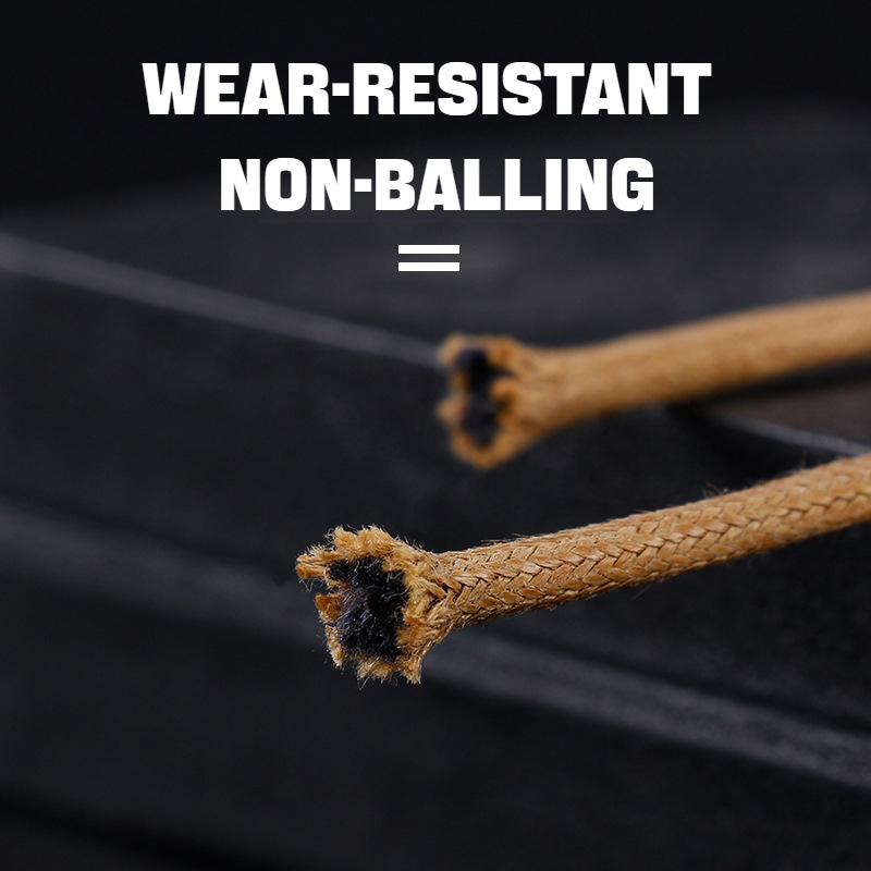 Cotton Waxed Shoelaces Round R - đánh giá và giá Travis Scott Lace