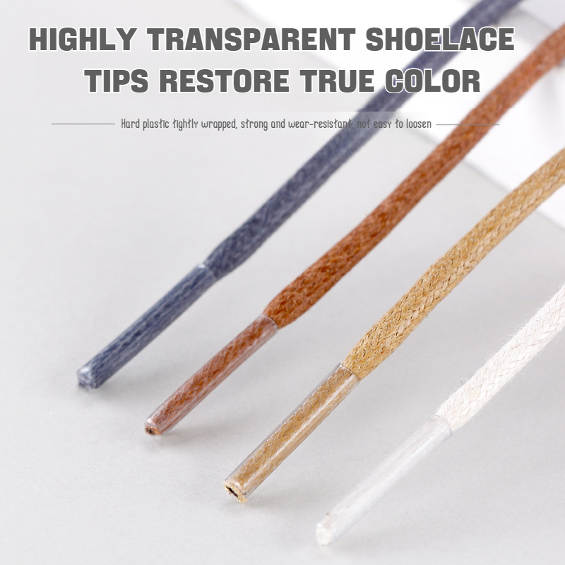 Cotton Waxed Shoelaces Round R - đánh giá và giá Travis Scott Lace
